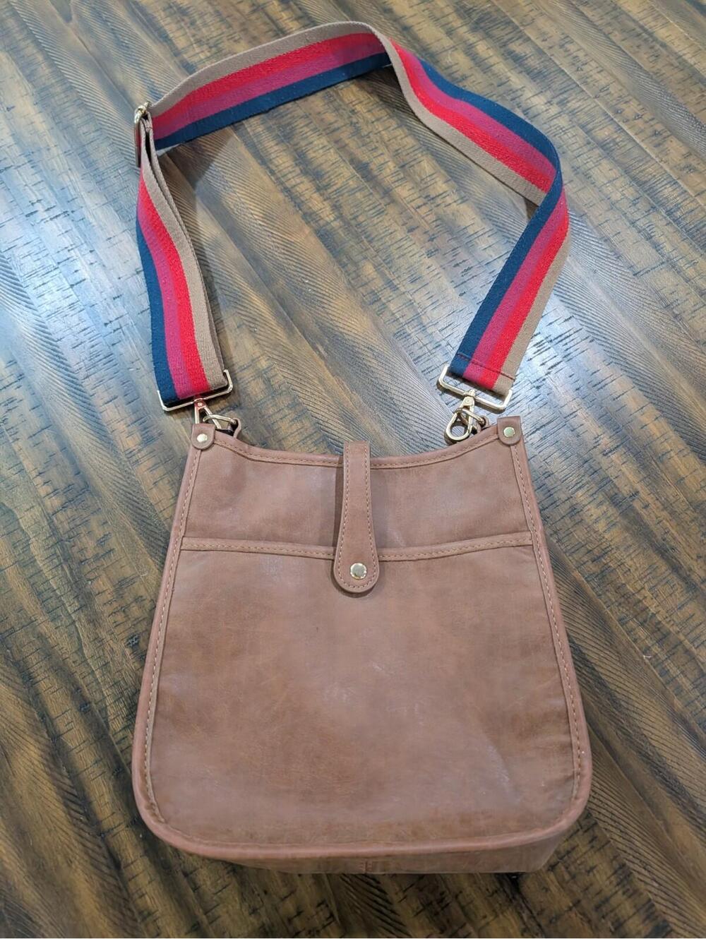 Threaded Pear Emmy Courier Bag - Crossbody Bags For Women - Adjustable Body...